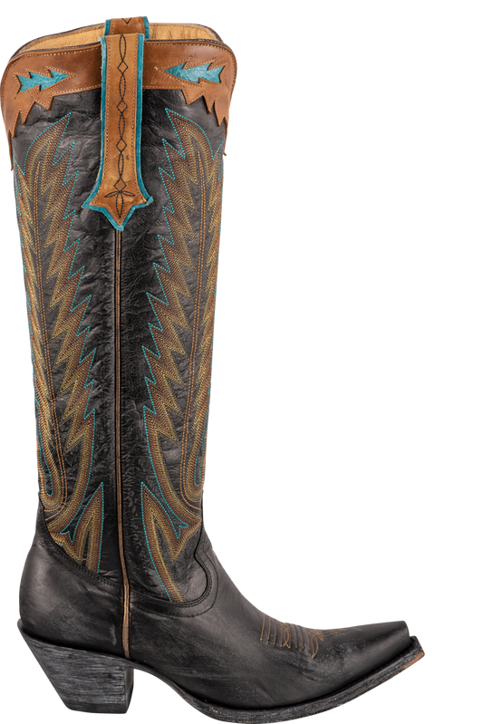 Old Gringo Women's Yucatan Tall Cowgirl Boots - Black