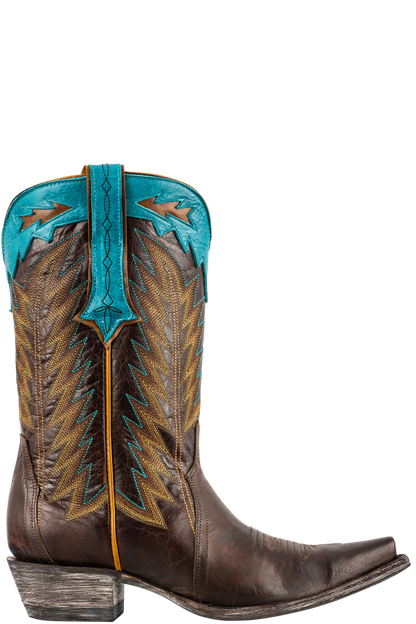 Old Gringo Women's Yucatan Gallegos Cowgirl Boots - Brass