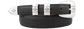 Chacon 1.25" American Bison Leather Belt