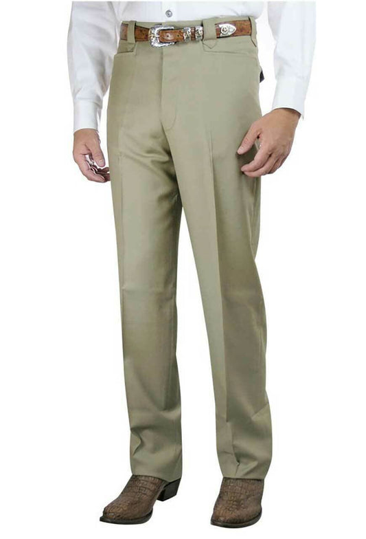 Plain Front Western Dress Slacks