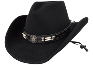 Bullhide Skynard Cowboy Hat - Black
