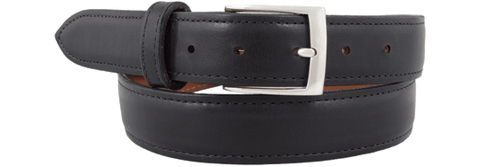 Chacon Spanish Calf Straight Belt - Black