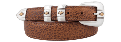 Chacon 1.25" American Bison Leather Belt