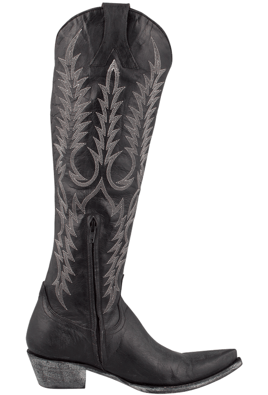 Old Gringo Women's Goat Mayra Cowgirl Boots - Black