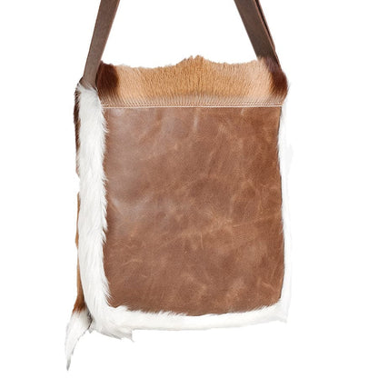 Kulu Postman Springbok Bag with Leather Strap